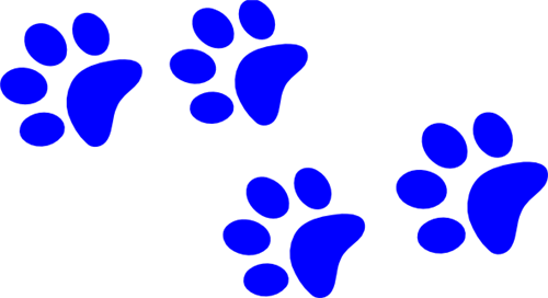 paw prints